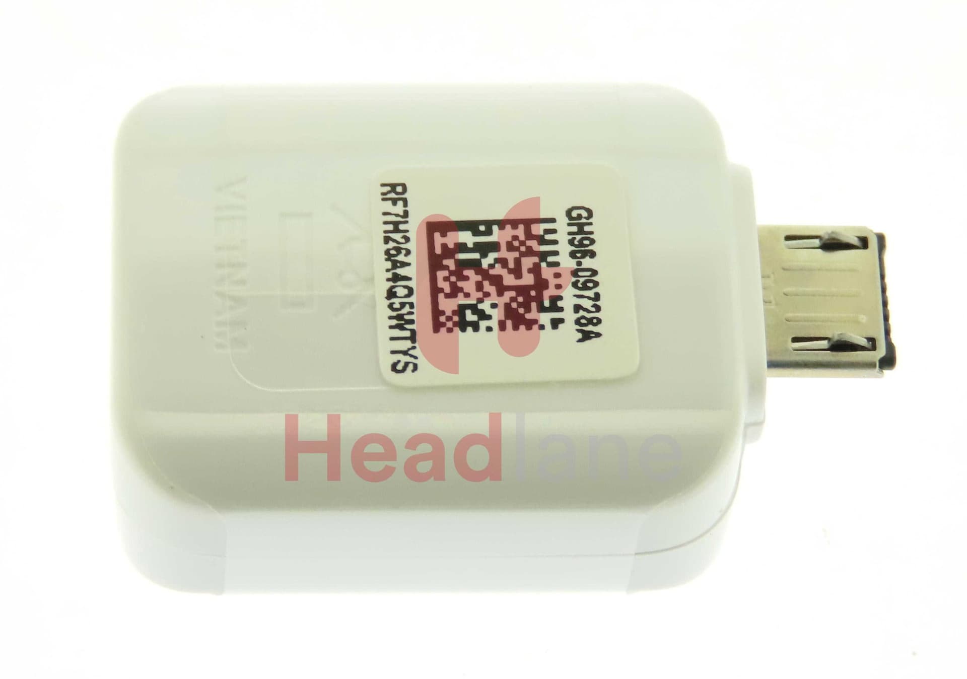 Samsung Micro USB to USB OTG Adapter - White - GH96-09728A - Samsung Replacement Part
