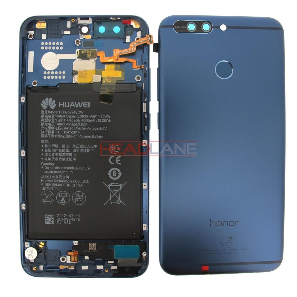 Huawei Honor 8 Pro Battery Cover - Blue