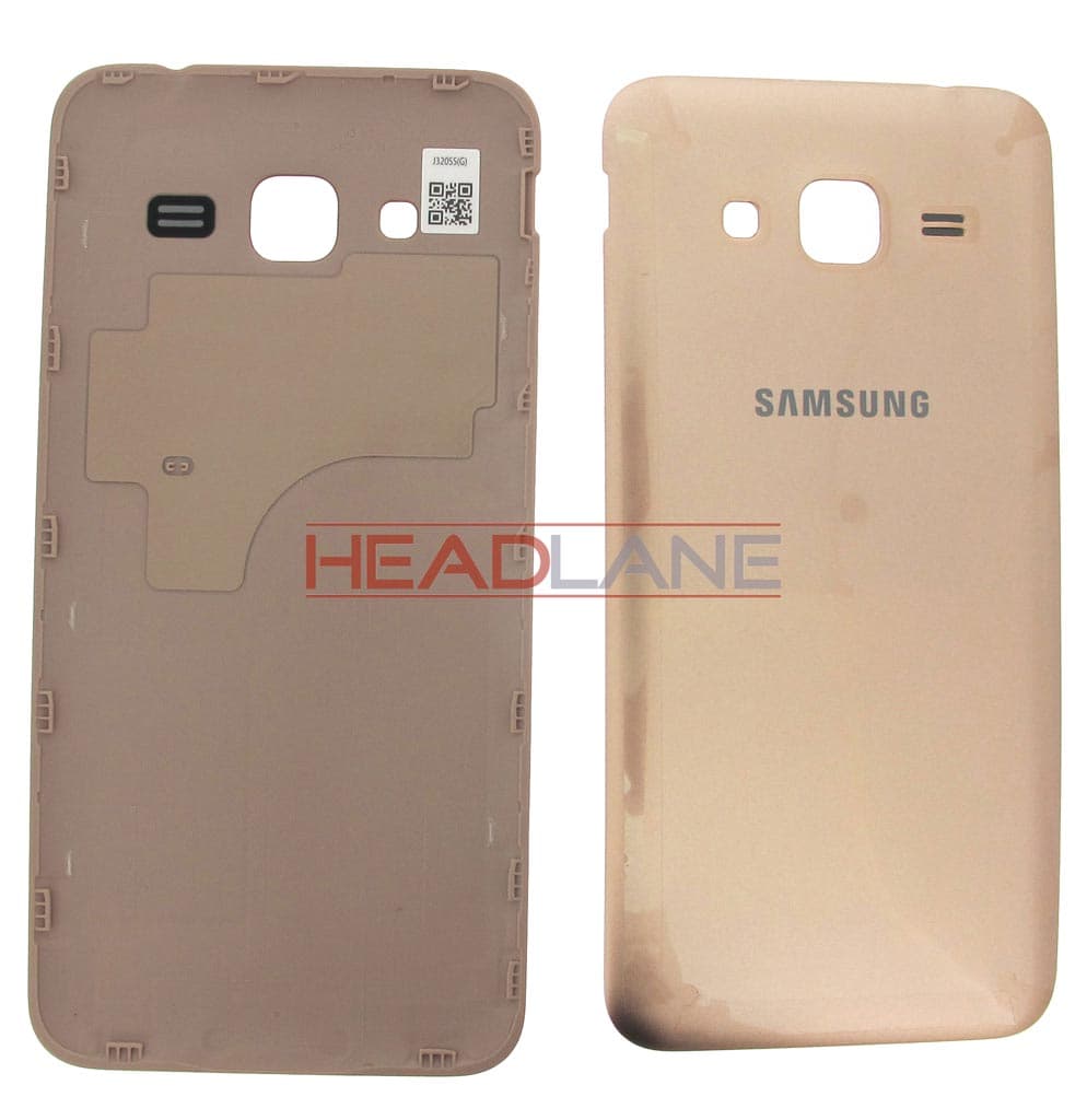 Samsung SM-J320F Galaxy J3 (2016) Battery Cover - Gold - GH98-39052B - Samsung Replacement Part