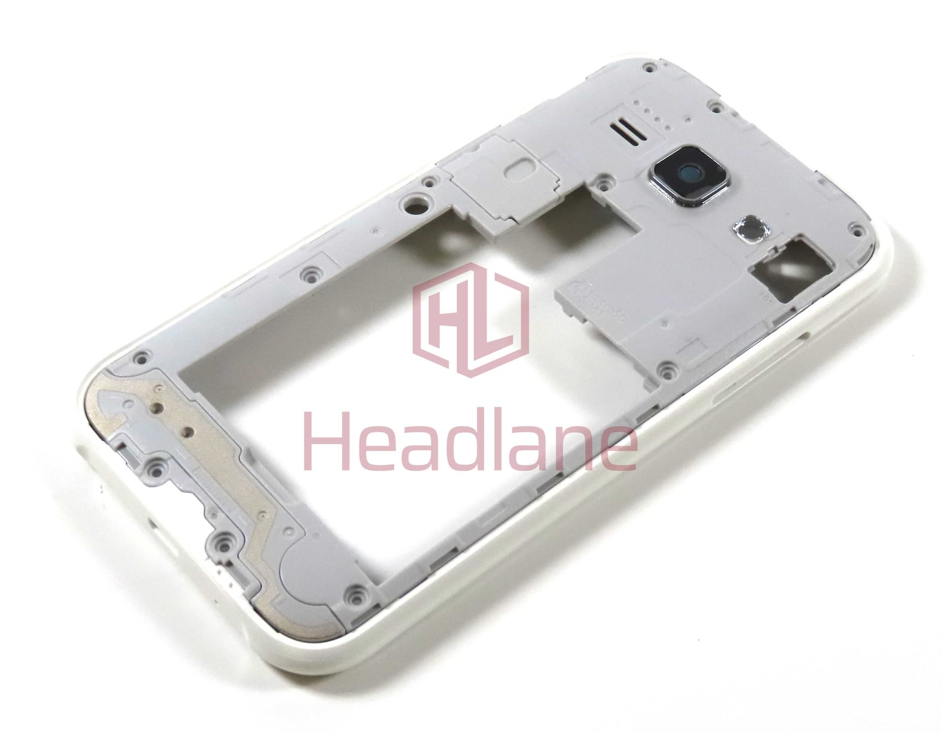Samsung SM-J100 Galaxy J1 Middle Cover / Chassis - White - GH98-36101A - Samsung Replacement Part