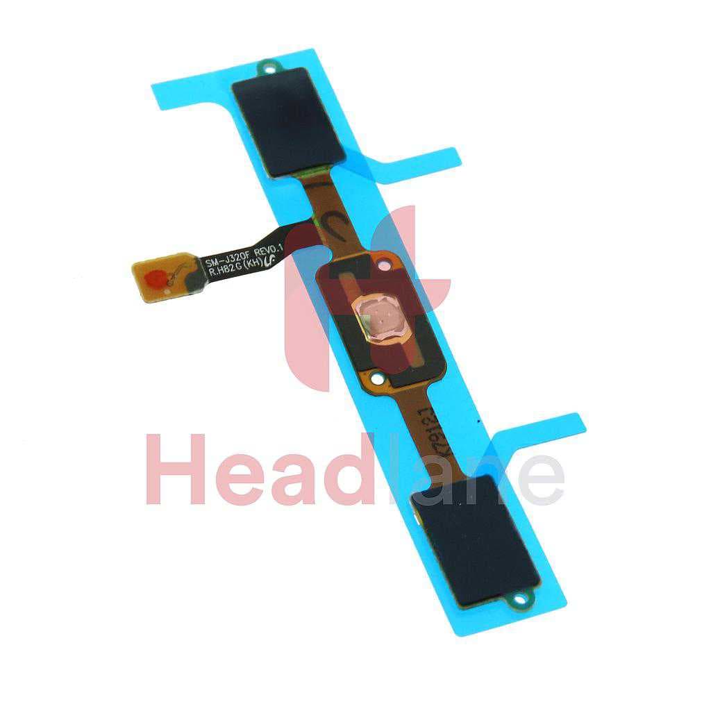 Samsung SM-J320 Galaxy J3 (2016) Home Button Flex - GH59-14590A - Samsung Replacement Part