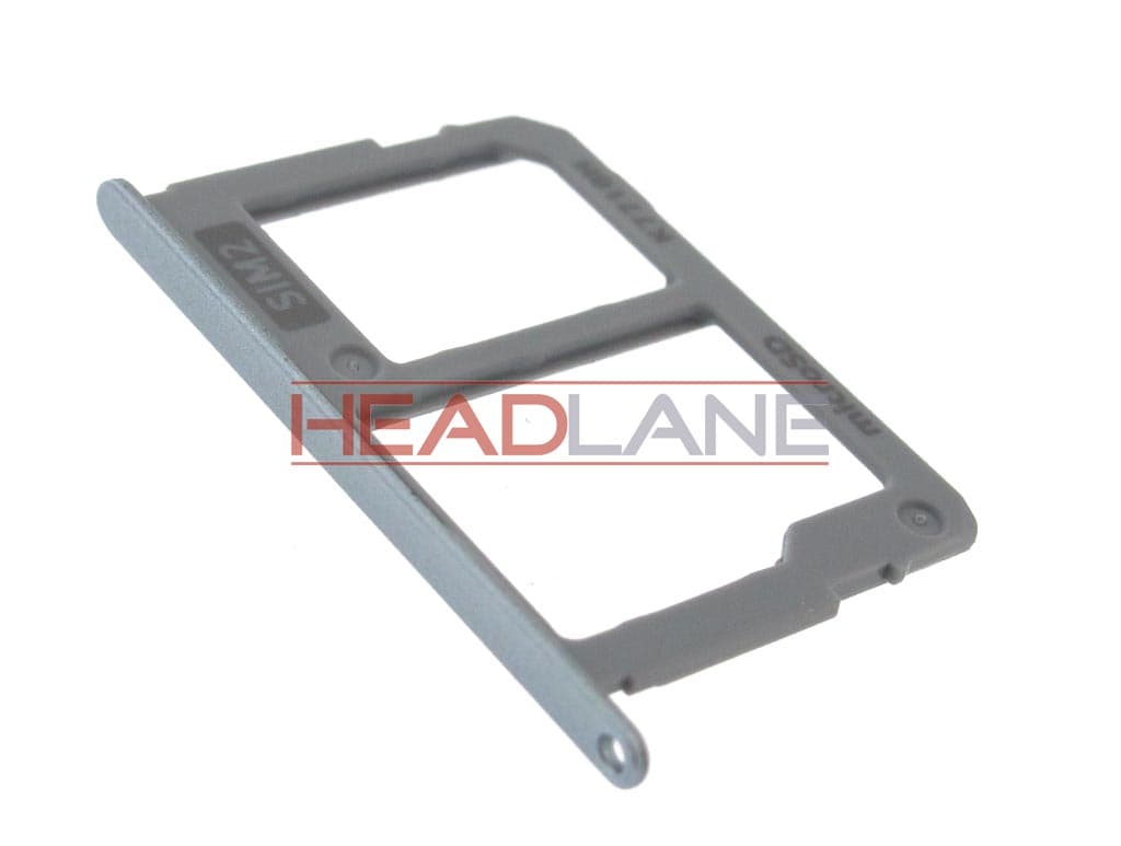 Samsung SM-J330 Galaxy J3 (2017) SIM Tray (Dual SIM) White - GH61-12704B - Samsung Replacement Part