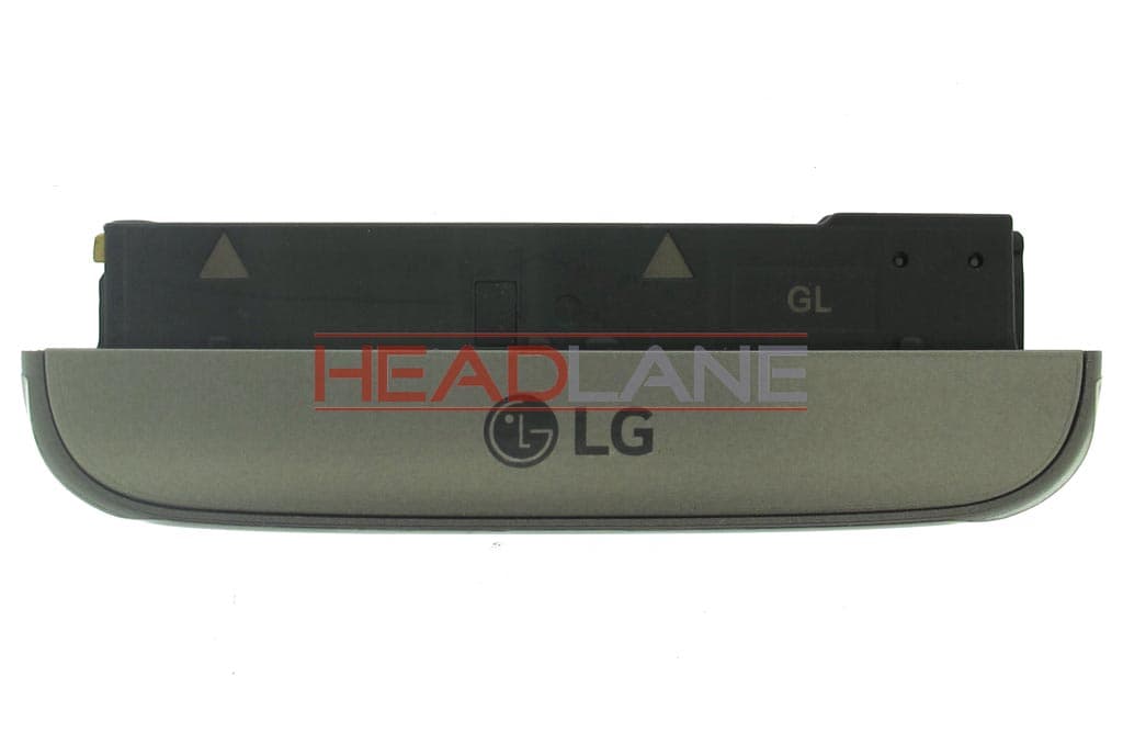 LG H850 G5 Bottom Cover - Titan Silver - ACQ88888083 - LG Replacement Part