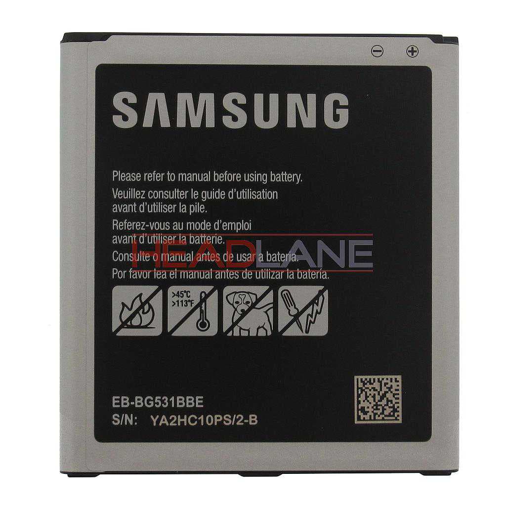 Samsung SM-J500F J320 G531 Galaxy J5 J3 (2016) EB-BG531BBE Battery - GH43-04511A - Samsung Replacement Part