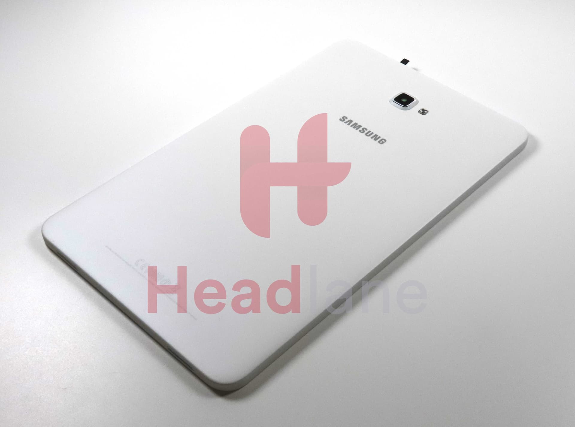 Samsung SM-T580 Galaxy Tab A (2016) 10.1 (WiFi) Back / Battery Cover - White - GH98-40212B - Samsung Replacement Part