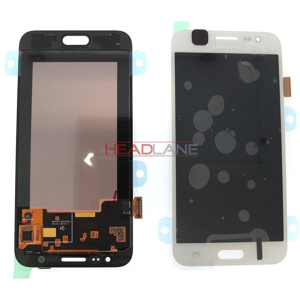 Samsung SM-J500F Galaxy J5 LCD Display / Screen + Touch - White - GH97-17667A - Samsung Replacement Part