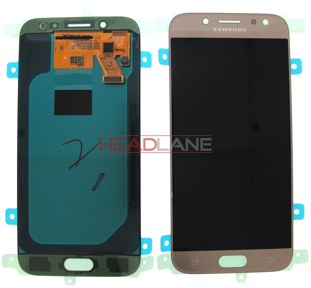 Samsung SM-J530 Galaxy J5 (2017) LCD Display / Screen + Touch - Gold - GH97-20738C - Samsung Replacement Part