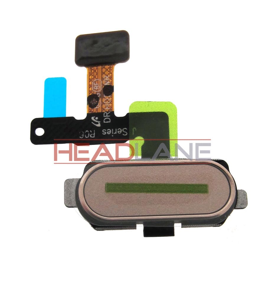Samsung SM-J530 J730 Galaxy J5 J7 (2017) Home Key - Gold - GH96-10801C - Samsung Replacement Part