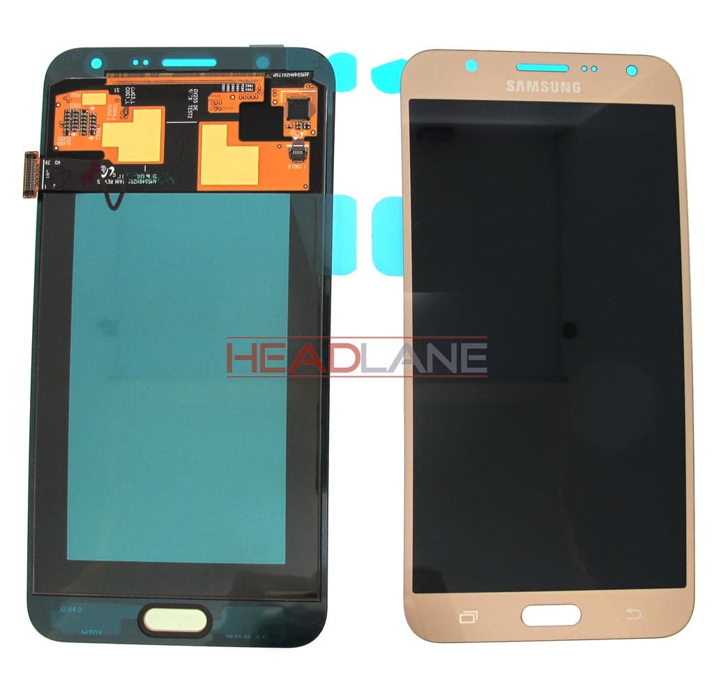 Samsung SM-J700 Galaxy J7 LCD Display / Screen + Touch - Gold - GH97-17670B - Samsung Replacement Part