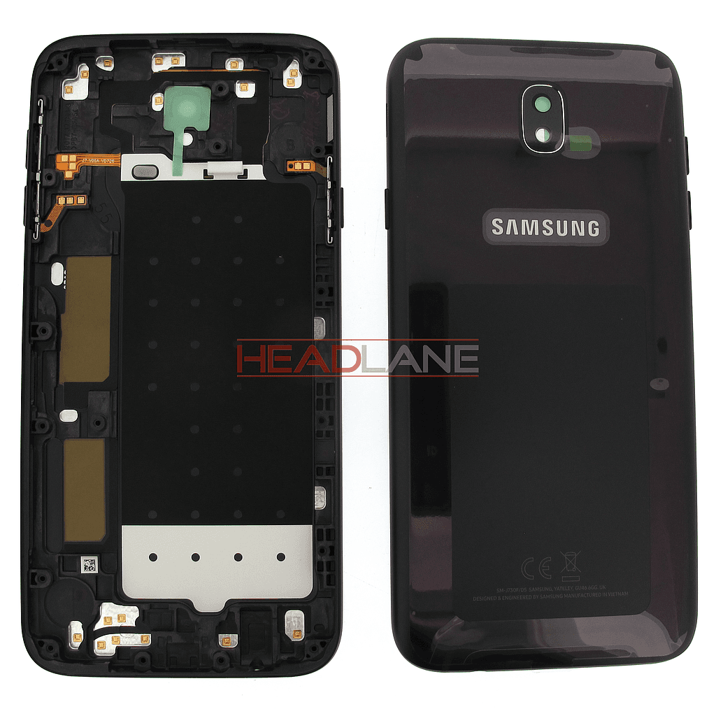 Samsung SM-J730 Galaxy J7 (2017) Battery Cover - Black