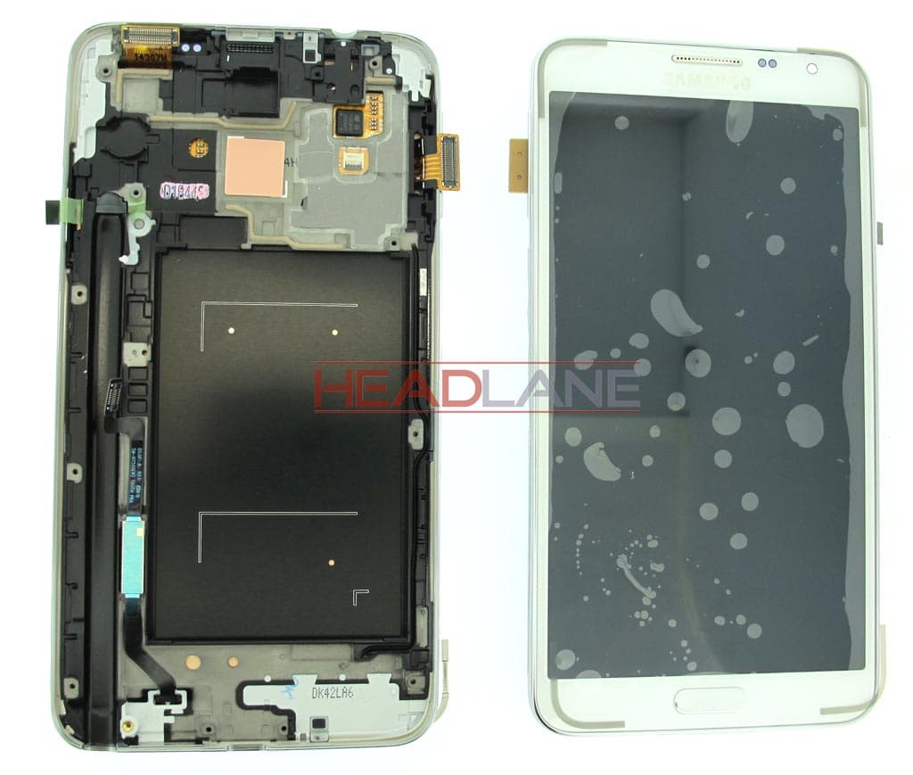 Samsung SM-N7505 Galaxy Note 3 NEO LCD Display / Screen + Touch - White - GH97-15540B - Samsung Replacement Part